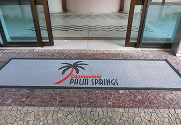 tapete para condomínio palm springs