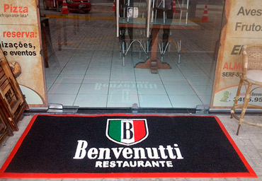 tapetes personalizados restaurantes